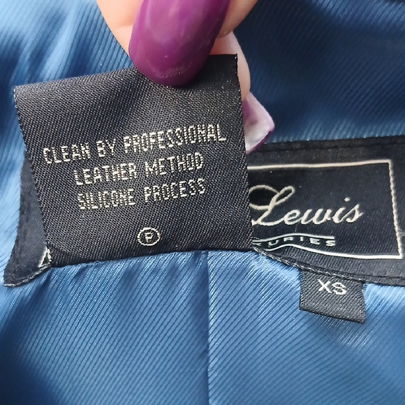 Womens TERRY LEWIS suede Jacket - Picture 6 of 7